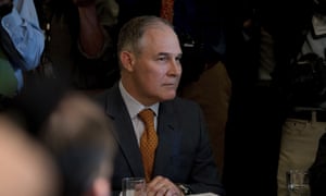 Scott Pruitt has made a string of decisions to either halt or scrap pollution rules.