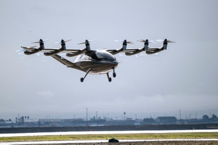 Archer Aviation’s Maker eVTOL aircraft, a personal electric vertical take-off and landing demonstrator aircraft.
