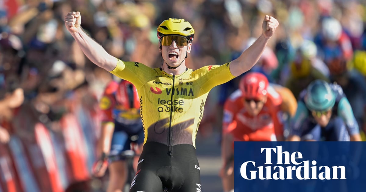 Vuelta a España: Britain’s Matt Brennan leaves Pogacar in wake to win stage two