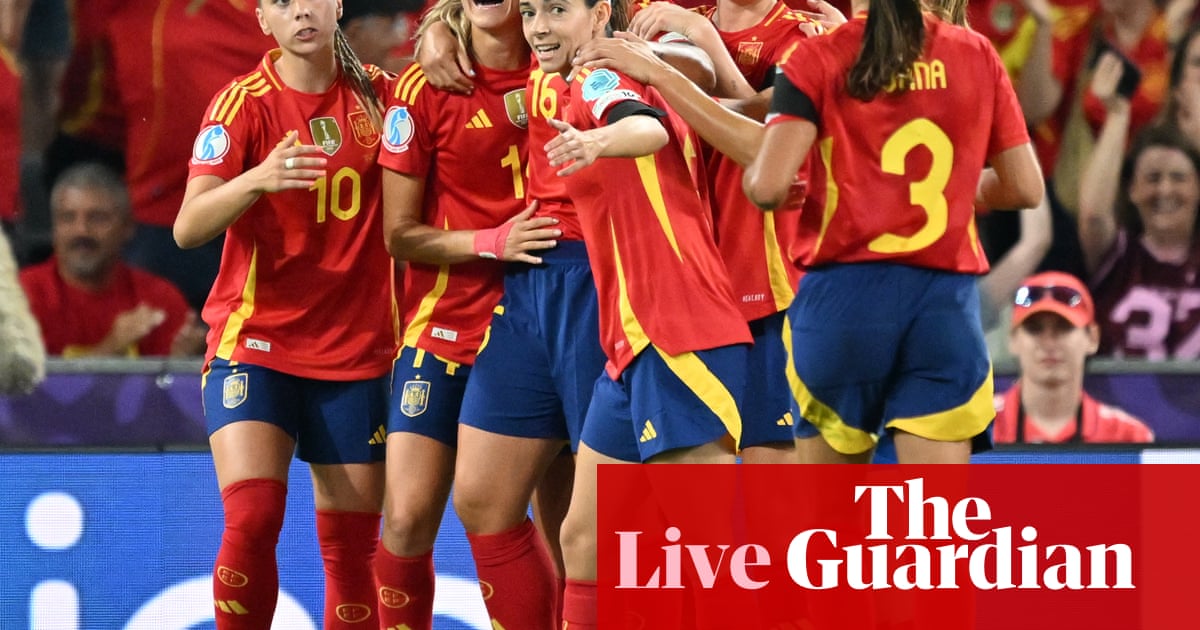 Women's Euro 2025: five-star Spain lay down marker before Germany enter fray live