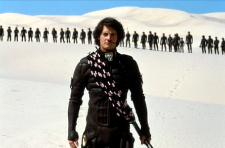 A disappointment … Kyle MacLachlan in the 1984 version of Dune.