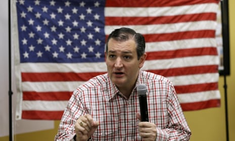 Republican presidential candidate Senator Ted Cruz