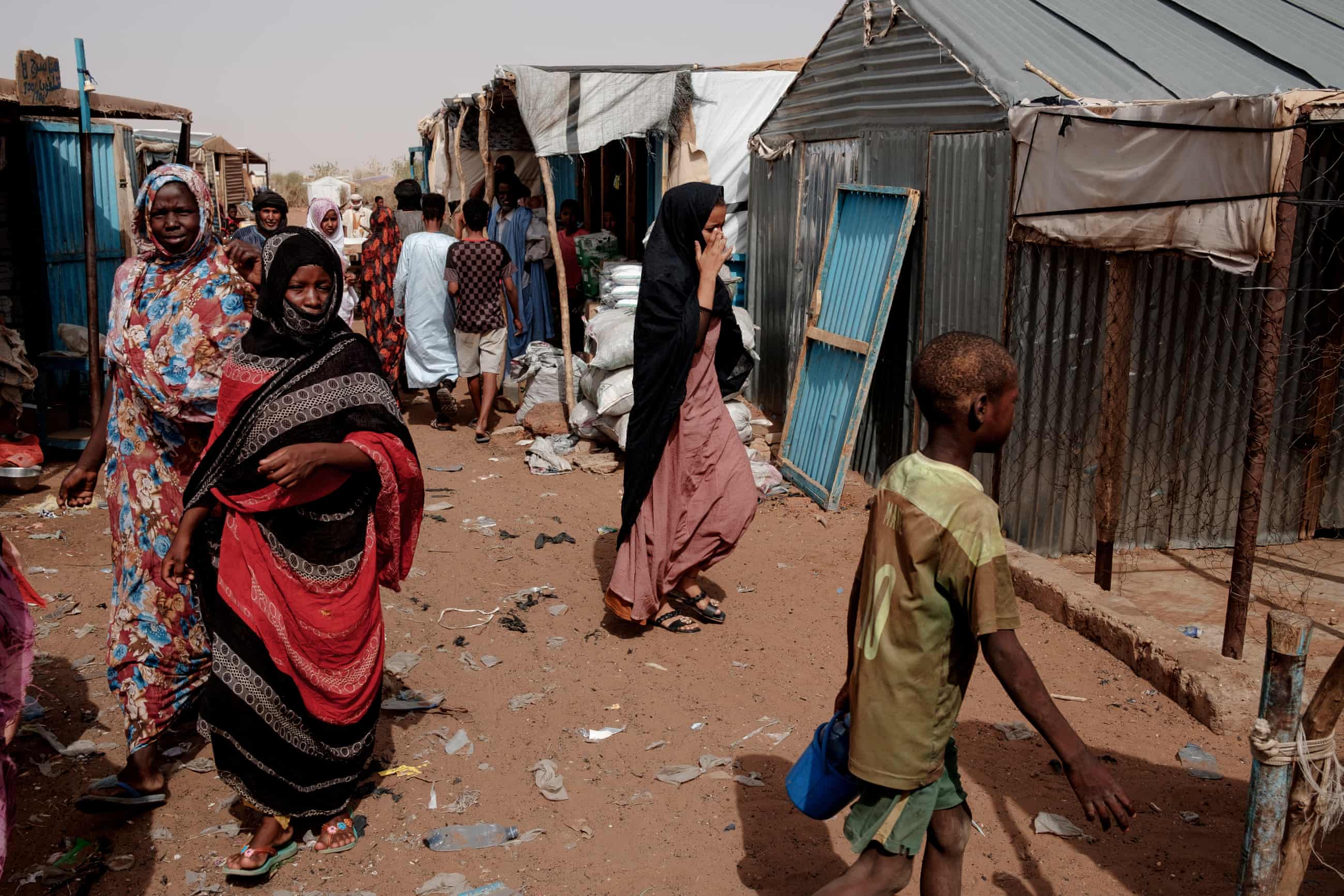 Plain rice and little else: life for 120,000 refugees inside Mauritania’s vast camp on Mali’s border