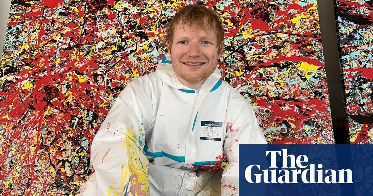 It's my creative outlet' Ed Sheeran turns to art in time off from touring