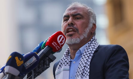 Ghazi Hamad, a senior Hamas official, in Beirut, Lebanon, in 2023.