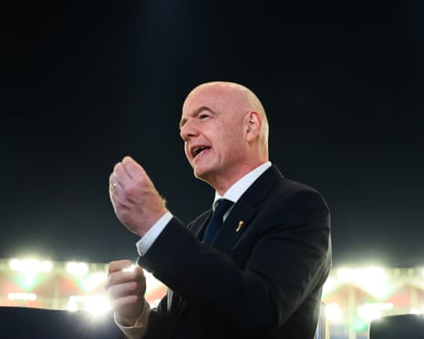 Fifa president Gianni Infantino