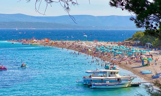 Zlatni Rat, Croatia’s most famous beach.
