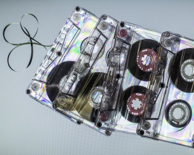Vintage cassette tapes