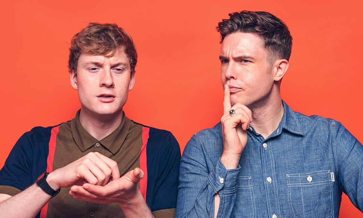 James Acaster (left) and Ed Gamble host Off Menu
