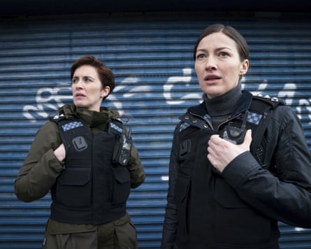 TV juggernaut … Macdonald alongside Vicky McClure in Line of Duty.