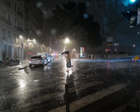 Weather tracker: Thunderstorms strike across Europe amid record heatwave