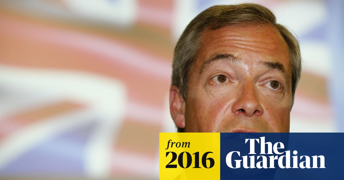 Thanks, Obama: Nigel Farage says US president helped make Brexit a ...