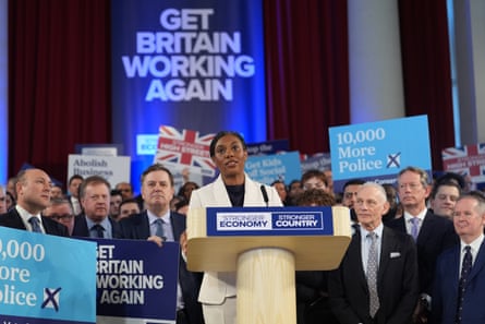 The Conservatives launch their local election campaign in Westminster, London.