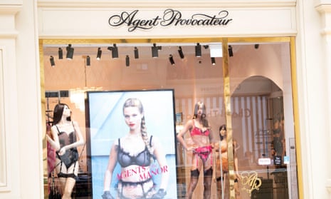 An Agent Provocateur-branded store in Moscow