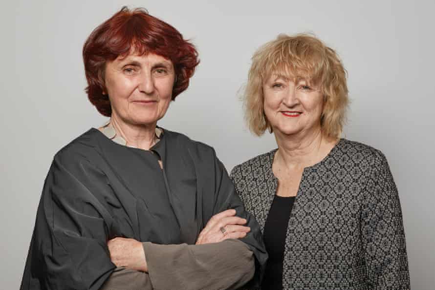 Shelley McNamara, left, and Yvonne Farrell of Grafton Architects.