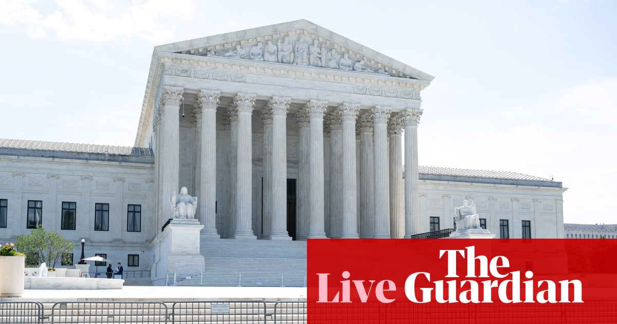 Liberal supreme court justices condemn ‘destabilizing’ ruling that expands Trump’s power to fire regulators – live