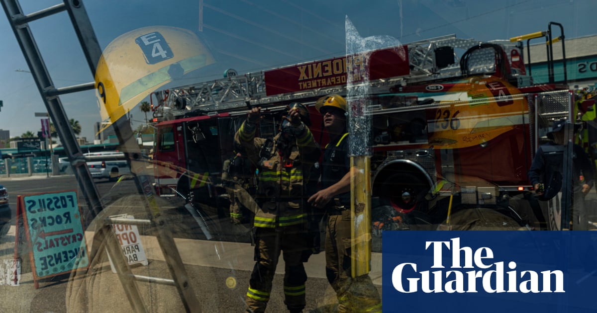 ‘Getting harder and hotter’: Phoenix fire crews race to save lives in America’s hottest city