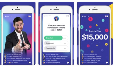 HQ Trivia: the gameshow app that's an online smash | Apps | The Guardian