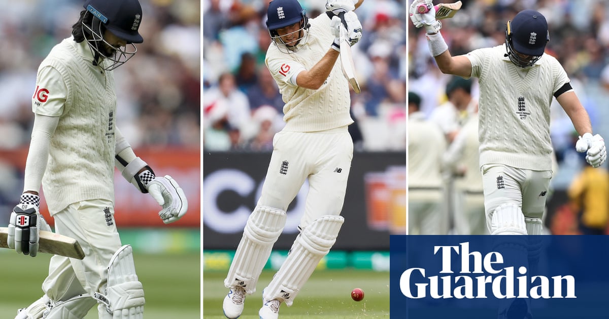 Duck, duck, lose: the numbers behind England’s latest batting collapse