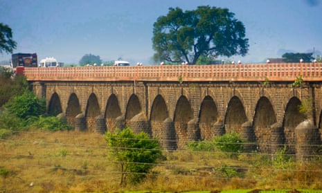 British Raj era bridge in modern India