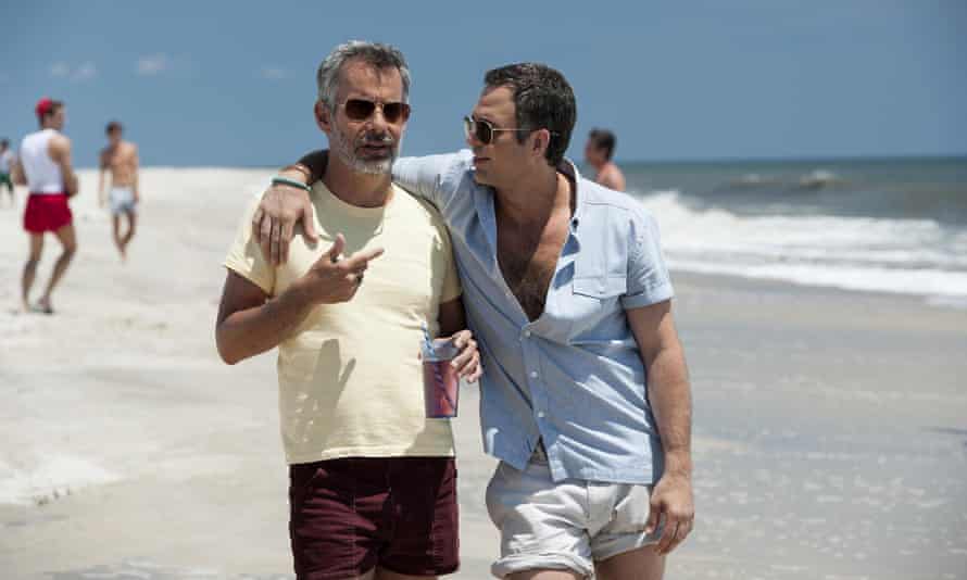 Overly moral? … Mark Ruffalo, right, with Joe Mantello in the 2014 TV adaptation of The Normal Heart.