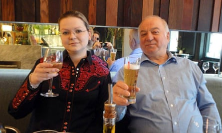 Yulia and Sergei Skripal, pictured prior to the incident. They have since been given new identities.