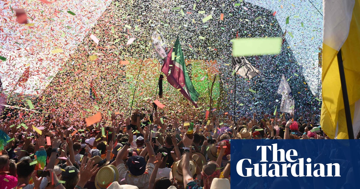 Carnage, chaos, Coldplay: Glastonbury at home is a sad, brilliant reminder of real life