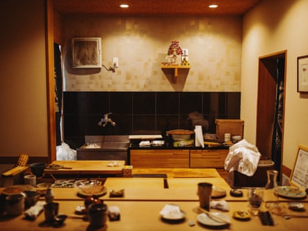 Endo’s family restaurant in Yokohama.