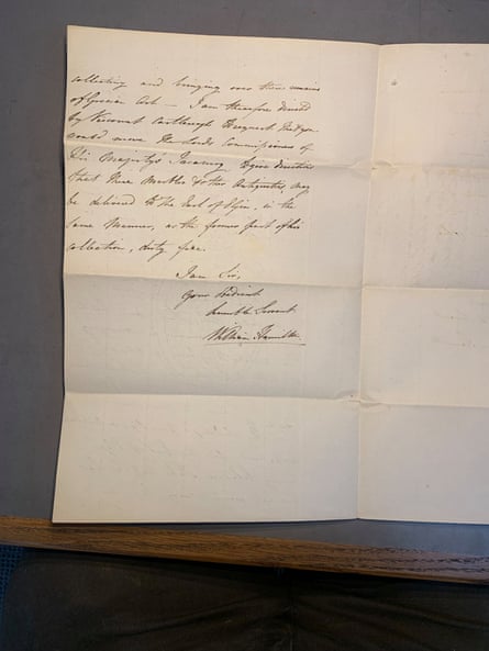 Letter about the Parthenon Marbles