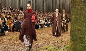 Chanel’s autumn-winter 2018 runway show at the Grand Palais, Paris.