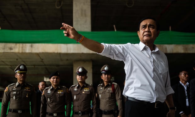 Thailand’s prime minister Prayuth Chan-ocha faces he and his junta’s first national election on Sunday since the 2014 coup.