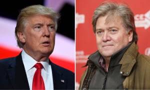 Donald Trump and Steve Bannon