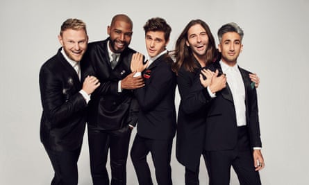 Looking sharp: the Fab Five from the first series of Queer Eye.
