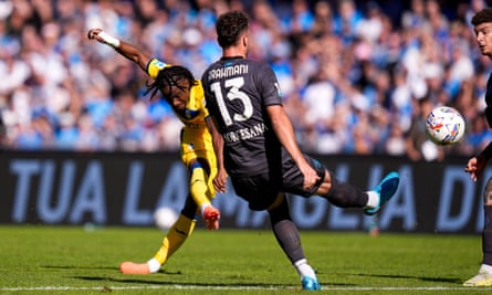 Ademola Lookman scored twice after being named on the Ballon d’Or shortlist earlier this week.