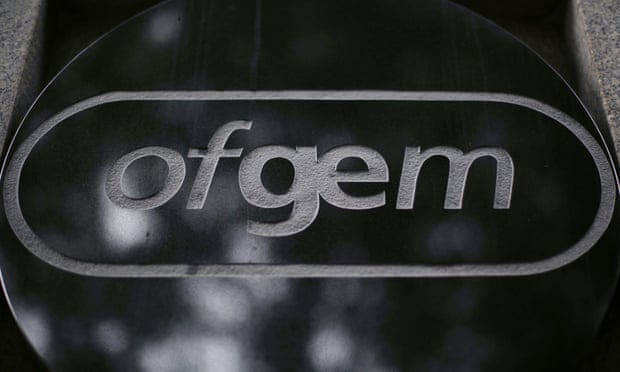 the Ofgem sign on the regulator's office in central London
