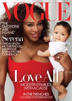 Serena Williams on the cover of Vogue