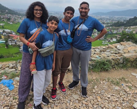 Shylaja Muralitharan, Aarush Muralitharan, Ashwin Muralitharan & Chandrasekaran Muralitharan