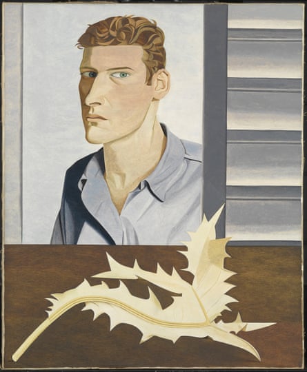 Man with a Thistle (Self-Portrait).