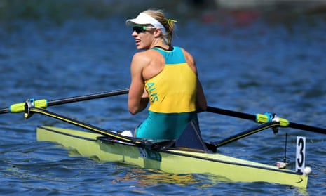 Australia’s gold medallist Kim Brennan