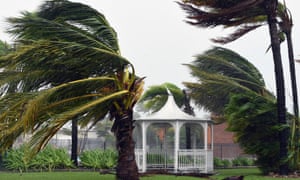 A cyclone hits Queensland