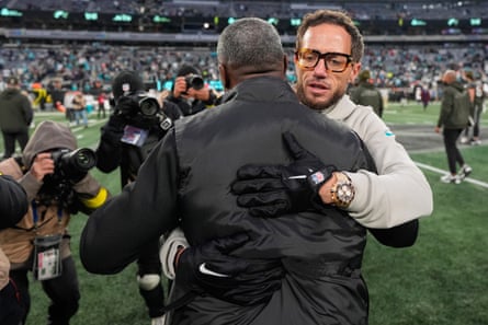 Mike McDaniel isn’t quite done in Miami yet.