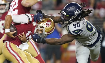 Seattle Seahawks Hand 49ers First Loss On Jason Myers Last Second Field Goal Nfl The Guardian