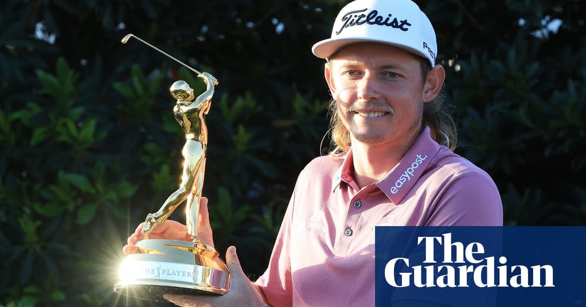 Cameron Smith holds on to win delayed Players Championship and $3.6m prize