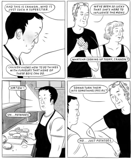 A page from Cannon by Lee Lai.