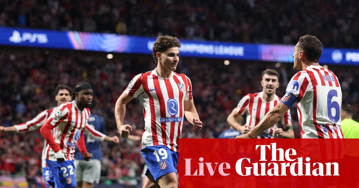 Atlético Madrid v Arsenal: Champions League semi-final, first leg – live