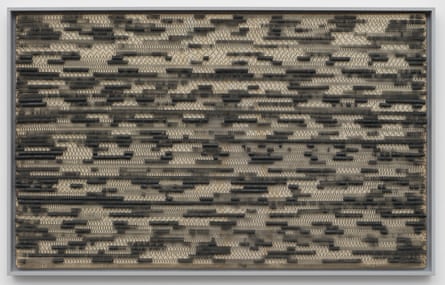 Ha Chong-Hyun Work 72-72(B), 1972 Springs on panel