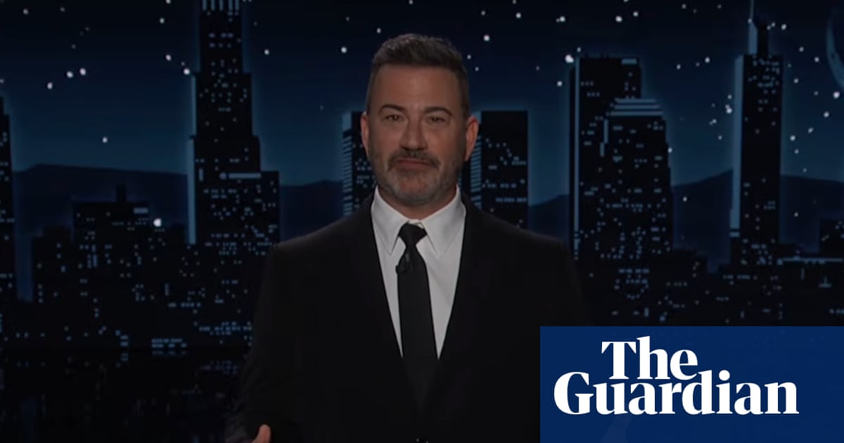Jimmy Kimmel on Trump’s election integrity push: ‘Like Bill Cosby telling you he’ll watch your drink for you’