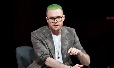Christopher Wylie at The Business of Fashion conference in Oxfordshire.