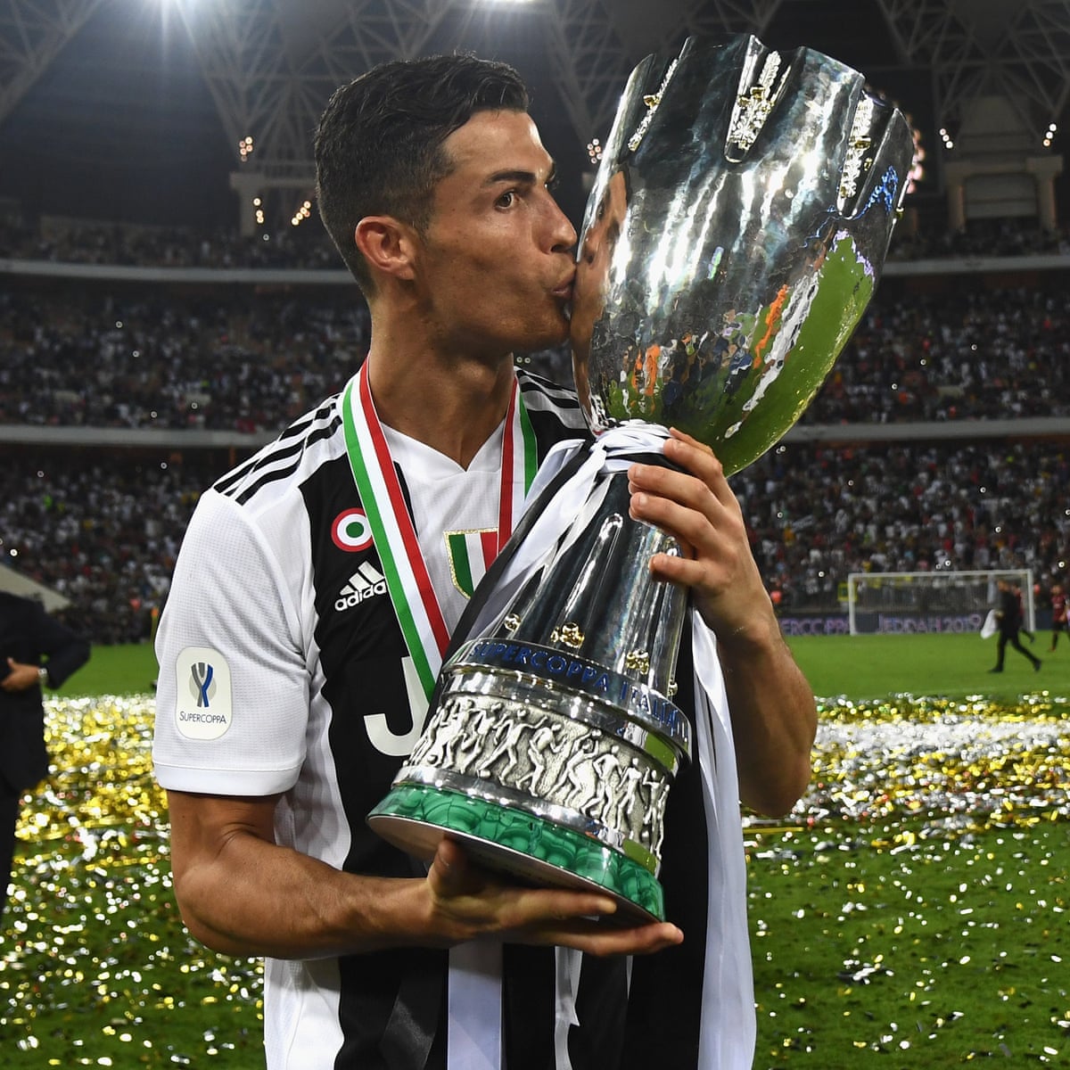 Juventus beat Milan to Supercoppa Italiana after Cristiano Ronaldo winner | Juventus | The Guardian