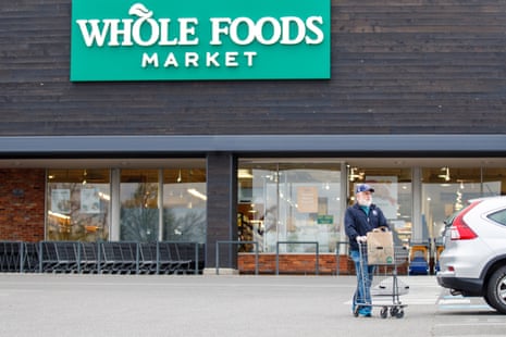 Workers at Whole Foods organized a “sick-out” protest to demand better pay and benefits during the coronavirus pandemic. 